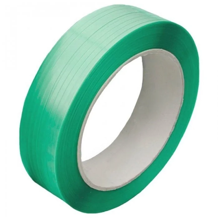 Banda Paletizare PET Lungime 1000 m, Latime 19 mm, Diametru Interior 406 mm, Grosime 1 mm, Rezistenta La Rupere 730 kgf, Culo...