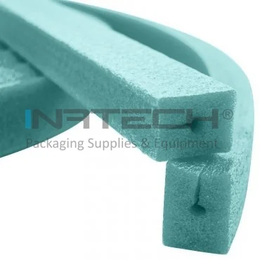 Profil Din Spuma Edge Vetro Lungime 1 m, Ambalare Bara / 1m, Dimensiuni A-B-C-D 25 x 17 x 4 x 35 mm, Цвят Зелен, Metri / Pachet 100