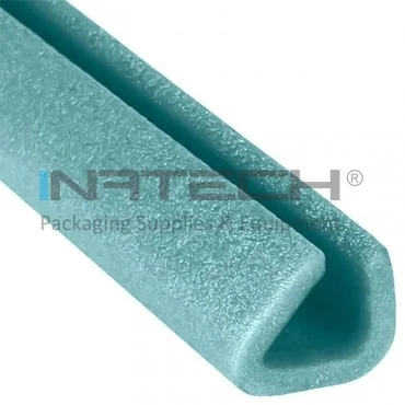 Profil Din Spuma U Clasic Lungime 1000 mm, Dimensiuni A-B-C-D 62 x 60 x 86 x 12 mm, Цвят Зелен, Metri / Pachet 25