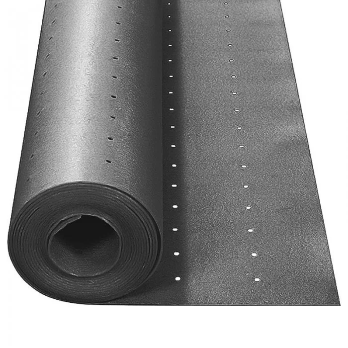 Folie Parchet Macroperforata Lungime 25 m, Latime 1000 mm, Grosime 3 mm, Macroperforare 4 mm, Culoare Gri, Metri Patrati / Ro...