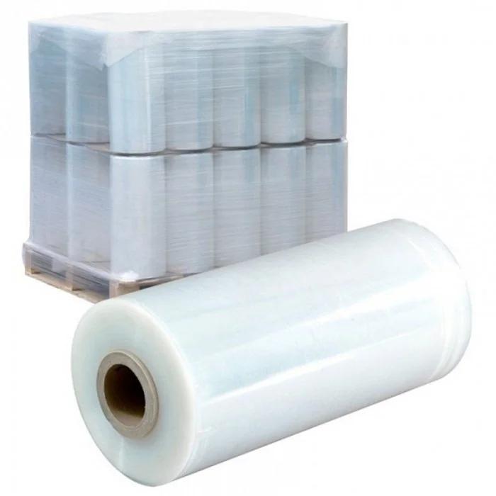 Folie Stretch Uz Automat Super Power Latime 500 mm, Grosime 17 my, Elongatie 250%, Greutate 16 kg, Culoare Transparent, Greut...