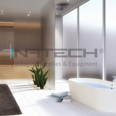 Пясъчно фолио с мат ефект, замръзнал вид, дължина 5 м, ширина 1.52 м, дебелина 100 микрометра, вътрешно приложение