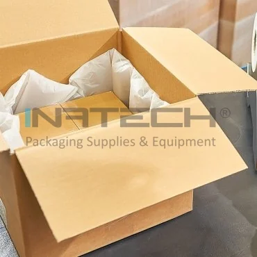 Perne De Aer BIO Pentru Sistem AirWave 1, 2 Denumire Folie cu bule, 4 camere, Lungime Rola 350 m, Dimensiuni 420 X 320 mm, Композиции Plastic BIO 20 my