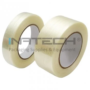 Banda Adeziva Cu Fibra De Sticla Lungime 50 m, Latime 25 mm, Цвят Transparent, Tip Ranforsare Longitudinal