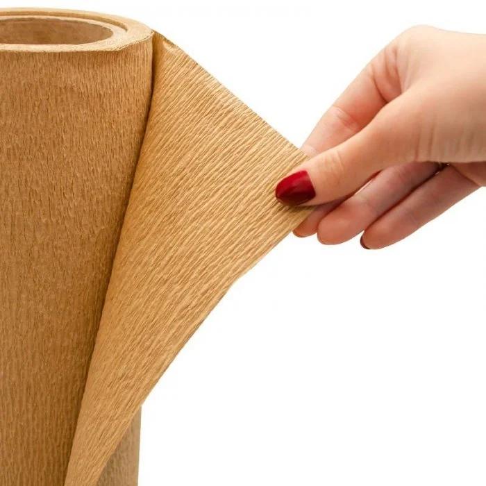 Hartie Creponata Kraft Pentru Ambalare 130 g/mp-Hartie Pentru Ambalare