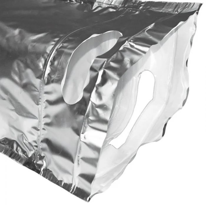 Punga Termoizolanta Cu Fermoar Isothermal Pouch Dimensiuni 200 X 250 mm, Clapeta 70 mm, Culoare Argintiu, Tip Cu Maner si Zip...