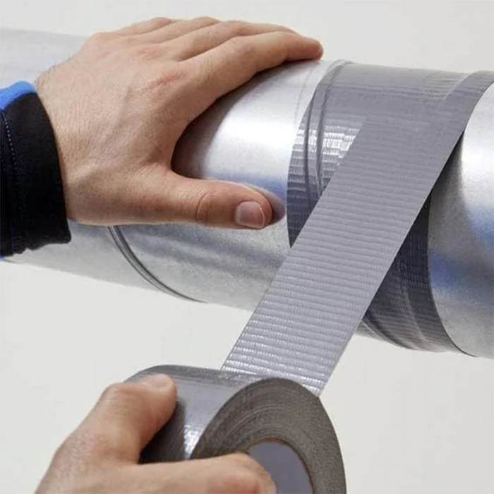 copy of Banda Adeziva Duct Tape Silver Lungime 22.86 m, Adeziv Hot Melt, Latime Rola 48 mm, Цвят Argintiu