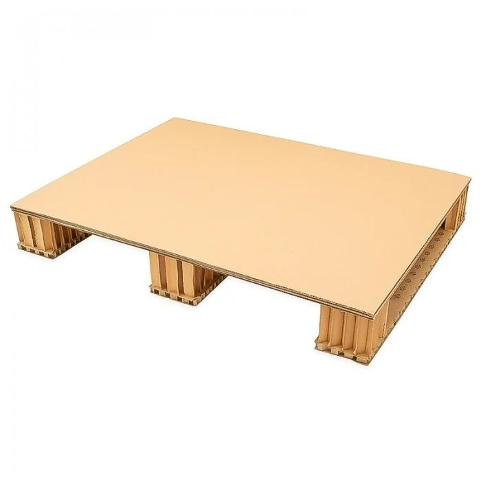 Palet Din Carton Ondulat Tip Euro-Folie Stretch, Legare Si Paletizare