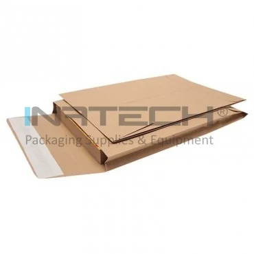 Plic Cu Burduf Adeziv Siliconic, Dimensiuni 250 x 353 mm, Burduf 50 mm, Цвят Кафяв, Tip B4, Buc / Pachet 250