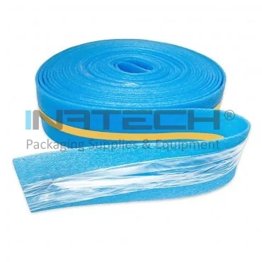 Banda Perimetrala Cu Fusta Lungime 25 m, Latime 150 mm, Adeziv DA, Grosime 8 mm, Цвят Син, Buc / Pachet 4