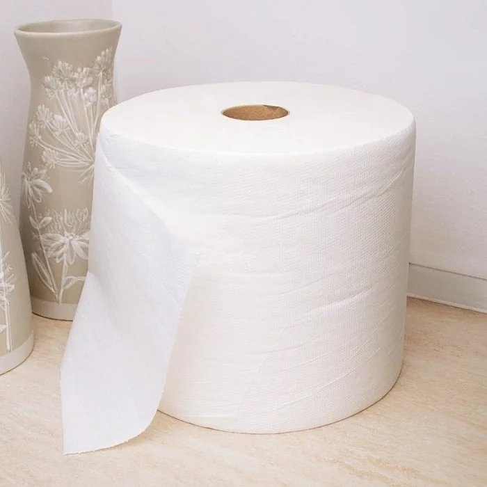 Prosop Hartie, Alb, 2 Straturi, Uz Casnic Lungime 80.5 m, Latime 200 mm, Straturi 2, Numar foi 350-Consumabile Hartie