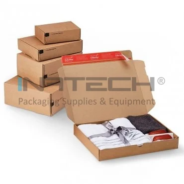 Кутия с автоформиране Fashion ColomPac® Дължина 305 мм, Ширина 210 мм, Височина 91 мм, Система за затваряне Двустранно лепило