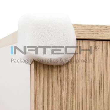 Coltar Spuma Pentru Protectie DIMENSIUNI A-B 75 x 15 mm, Цвят Бял, Buc / Pachet 2500