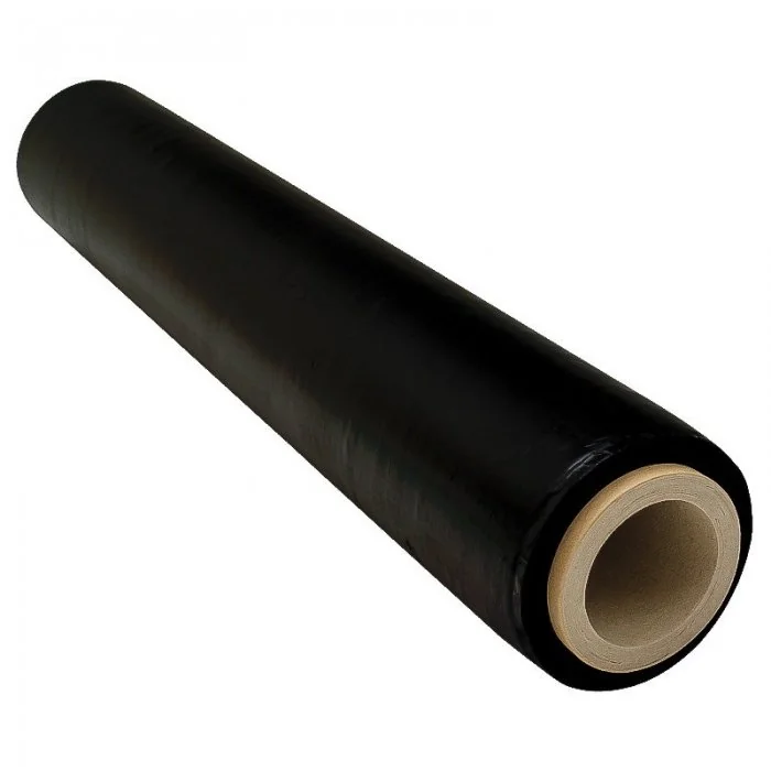 Folie Stretch Uz Manual Colorata Latime 500 mm, Grosime 23 my, Greutate 1.85 kg, Culoare Negru, Greutate Tub 0.65 kg, Buc / P...