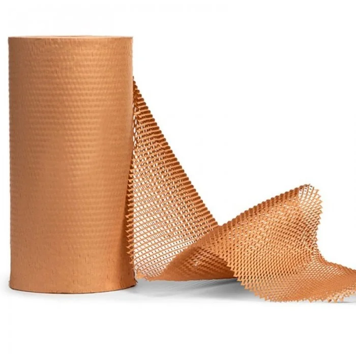 Hartie Kraft Honeycomb Standard 80 g Lungime 250/450M m, Latime 400 mm, Culoare Natur, Gramaj 80/85 gr-Hartie Pentru Ambalare