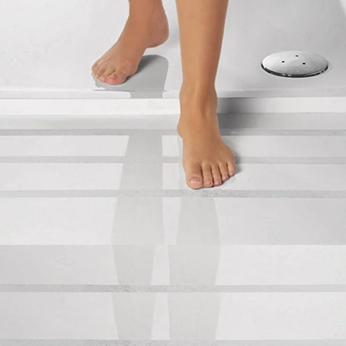 Banda Adeziva Antialunecare Aqua Safe Lungime 18.3 m, Latime 100 mm, Culoare Galben, Tip Standard, Buc / Pachet 10-Benzi Adez...