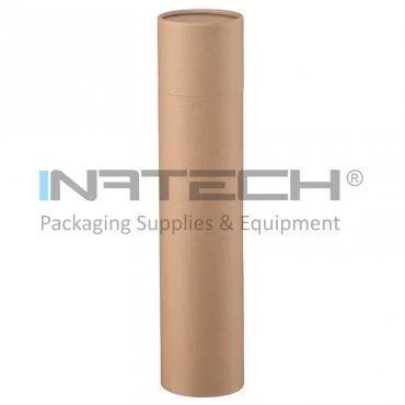 Tuburi Carton Cu Capac Pentru Ambalare Si Stocare Lungime 330 mm, Diametru Interior 87 mm, Grosime 1.5 mm, Цвят Черен