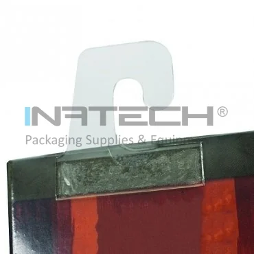 Accesorii Prindere Si Agatare Tip Agatatoare Mini, Dimensiuni 25 x 35 mm, Grosime 380 my, Suprafata Lipire 25 x 18 mm, Buc / Pachet 14000