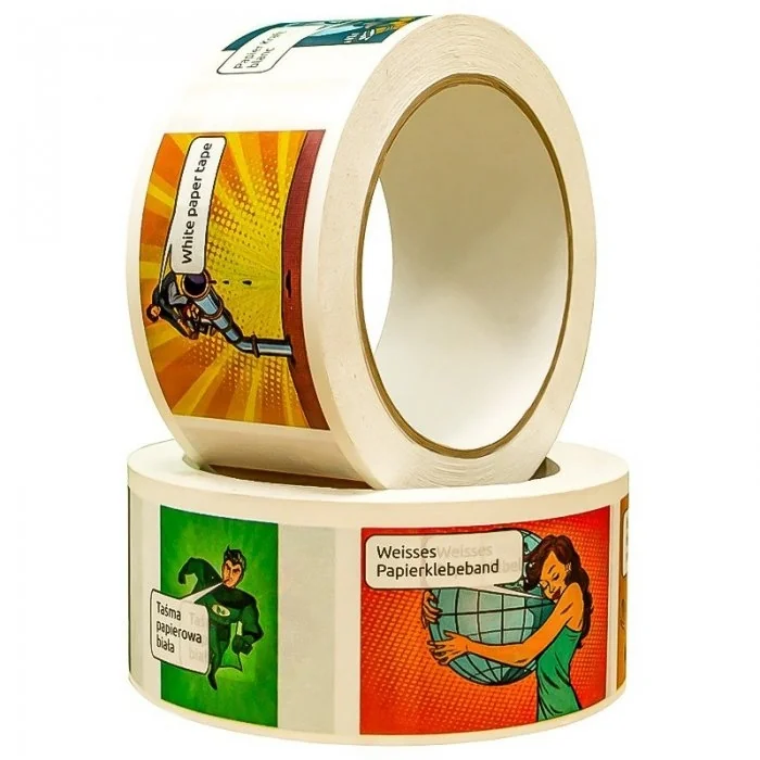 Banda Personalizata Hartie-Benzi Adezive Personalizate
