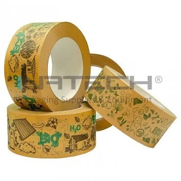 Banda Personalizata Hartie Lungime 50 m, Adeziv Hot Melt, Numar Culori 3 Culori, Latime 48 mm, Tip Imprimare Pe Suprafata, Цвят Бял, Buc / Pachet 540