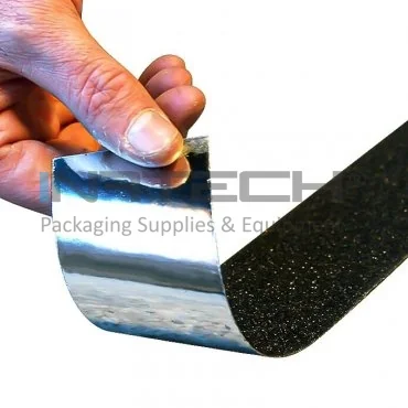 Banda Antiderapanta Reutilizabila Lungime 18.3 m, Latime 25 mm, Цвят Negru / Galben, Buc / Pachet 10