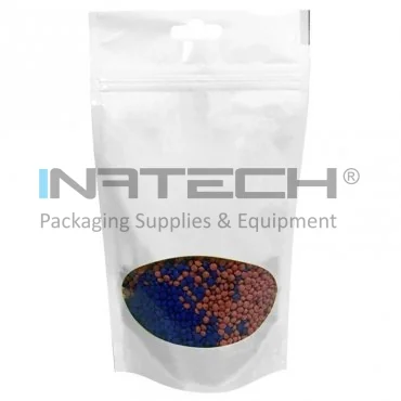 Pungi Stand Up Cu Inchidere Fermoar Tip Punga PET / AL / PE, Lungime 330 mm, Latime 300 mm, Clapeta Sigilare 40 mm, Burduf Inferior 2 x 80 mm, Volum 5000 ml, Buc / Pachet 500