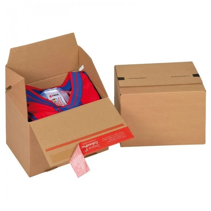 Cutii Carton Euro Cu Autosigilare ColomPac ®-Cutii Cu Autoformare