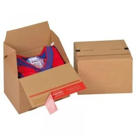 Cutii Carton Euro Cu Autosigilare ColomPac ®-Cutii Cu Autoformare