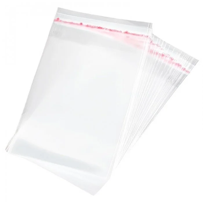 Pungi Cu Clapeta Adeziva Latime 130 mm, Inaltime 180 mm, Pliu NU mm, Grosime 50 my, Clapeta 30 mm, Culoare Transparent, Buc /...