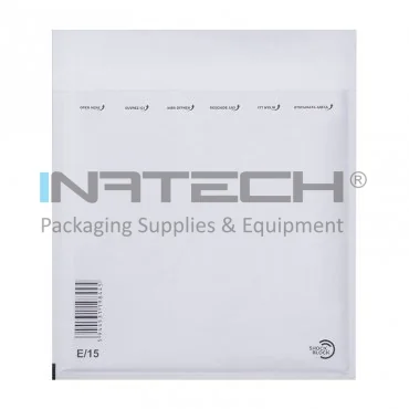 Plicuri Antisoc Din Hartie Dimensiune Interioara 220x265 mm, Dimensiune Exterioara 240 x 275 mm, Цвят Бял, Tip E15, Buc / Pachet 100