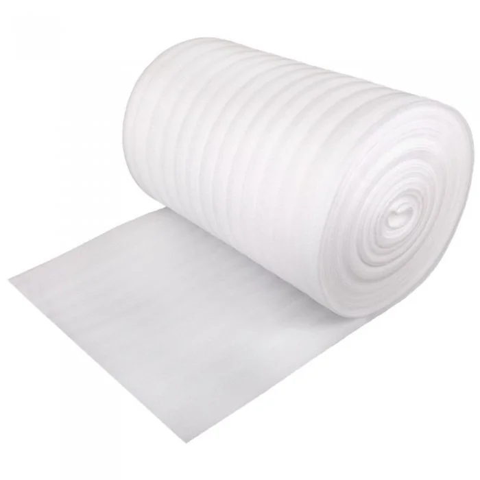Folie Polietilena Expandata Lungime 100 m, Latime 500 mm, Grosime 0.50 mm, Culoare Alb-Polietilena Expandata, Polipropilena S...