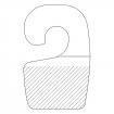 Set Agatatori Autoadezive Din Plastic Pentru Raft