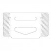Set Agatatori Autoadezive Din Plastic Pentru Raft
