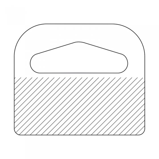 Set Agatatori Autoadezive Din Plastic Pentru Raft