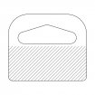 Set Agatatori Autoadezive Din Plastic Pentru Raft