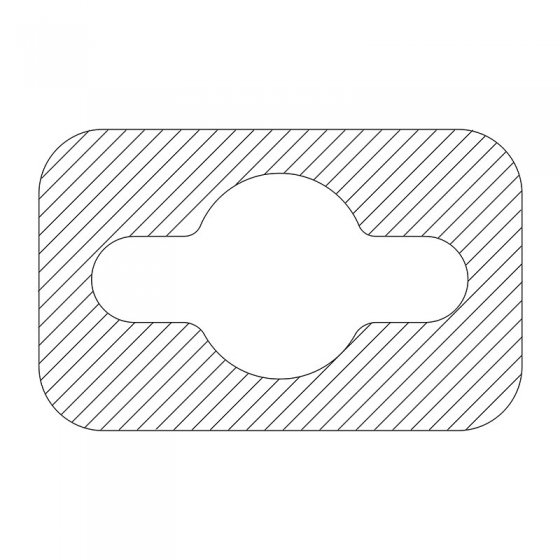Set Agatatori Autoadezive Din Plastic Pentru Raft
