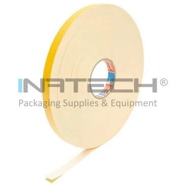 Banda Buretoasa Dublu Adeziva Lungime 50 m, Latime 10 mm, Композиции Textil, Цвят Бял