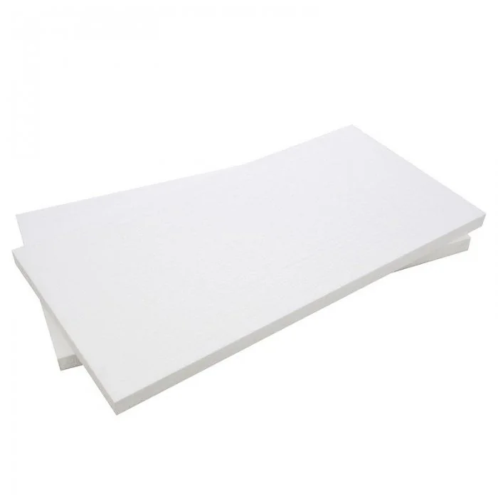 Placa Polietilena Expandata Lungime 1 m, Latime 1.2 m, Grosime 50 mm, Culoare Alb-Folie Si Placa Polietilena Expandata PEE