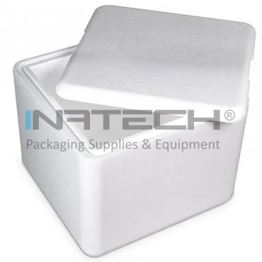 Cutii Termoizolante EPS Pentru Transport Dimensiune Interioara 420 x 305 x 205 mm, Grosime Perete 30 mm, Volum Litri 26.26, Композиции EPS, Цвят Бял