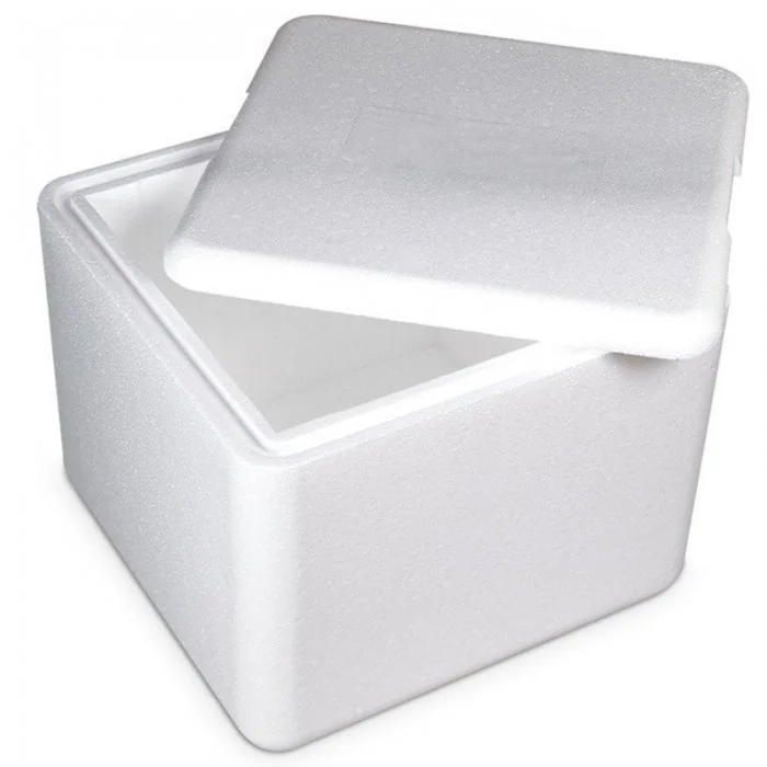 Cutii Termoizolante EPS Pentru Transport Dimensiune Interioara 345 x 260 x 220 mm, Grosime Perete 40 mm, Volum Litri 19.7, Ma...