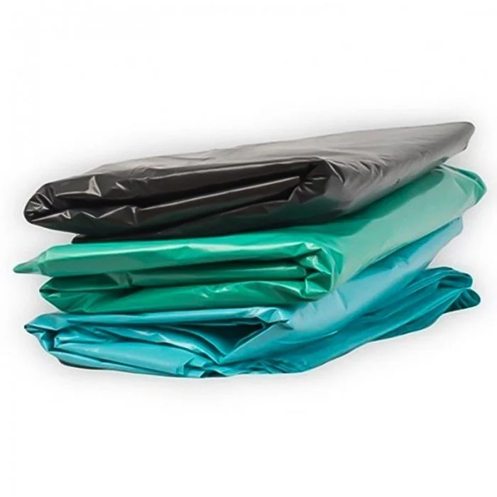 Saci Menajeri Din Polietilena Tip Sac Subtire, Litri 18, Grosime 8 my, Dimensiuni 450x520 mm, Culoare Rosu, Saci/Rola 50-Pung...