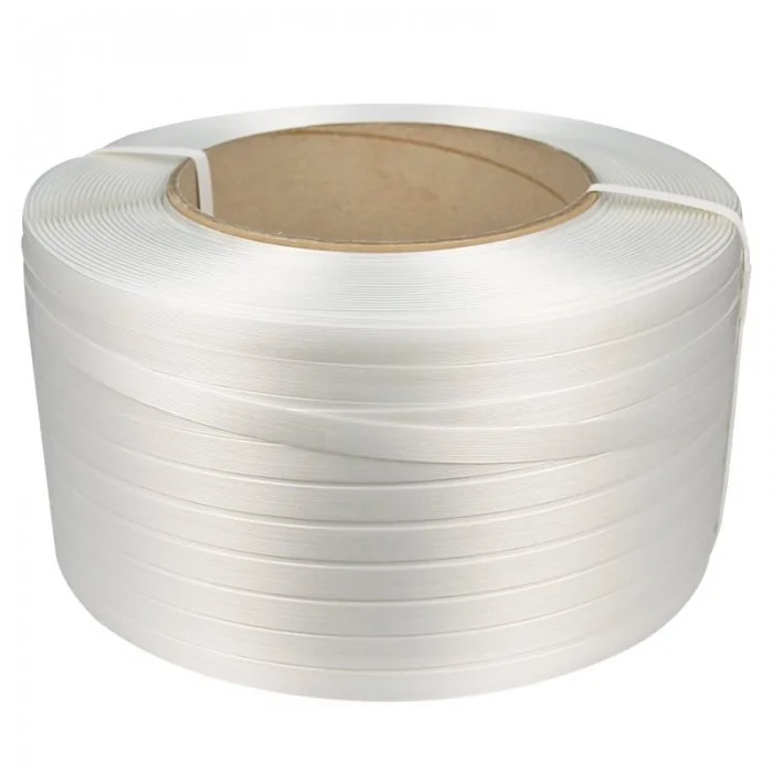Banda Paletizare PP Lungime 2000 m, Latime 12 mm, Utilizare Automata, Grosime 0.70 mm, Цвят Бял, Diametru Tub 200 mm