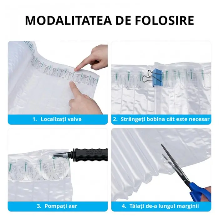 copy of Perne De Aer FillAir Rocket Lungime 1280 m, Dimensiune Perne 200 X 130 mm, Свойства -, Цвят Transparent