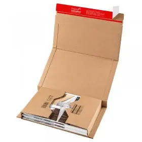 Самоформиращи се кутии за книги ColomPac | INATECH Packaging | Самоформиращи се картонени кутии