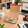 Самоформиращи се кутии за книги ColomPac ® Дължина 302 мм, Ширина 215 мм, Височина 80 мм, Система за затваряне с двойно тиксо