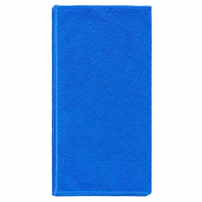 Многоцветни микрофибърни кърпи, размери 40 x 40 см, цвят син, тегло 210 гр/м2, бр. / опаковка 10