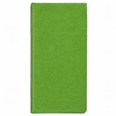 Многоцветни микрофибърни кърпи, размери 40 x 40 см, цвят зелен, тегло 210 гр/м2, бр. / опаковка 10