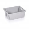 Lada Transport Carne si Peste 500 x 400 x 195 mm, Material PP Virgin, Gri