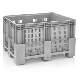Boxpalet Perforat 1200 x 1000 x 760, 4 Picioare | INATECH Packaging