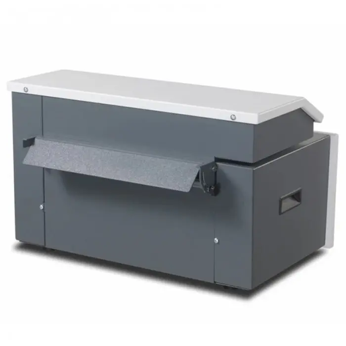 HSM ProfiPack Шредер за картон Модел HSM C400, Ширина на картона 415 мм, Дебелина на картона 10 мм, Скорост на рязане 135 мм/сек, Мощност 700 W, Прахосмукачка НЕ